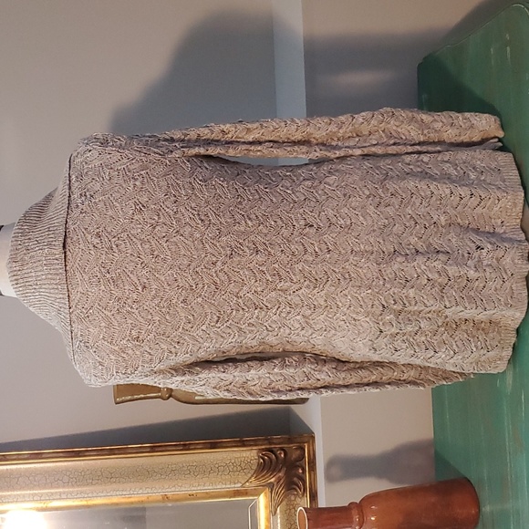 Maurices size large knitted cardigan with lapel - Picture 5 of 5